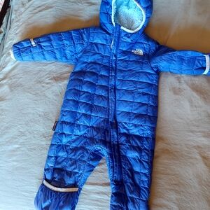 The North Face Blue Snowsuit
